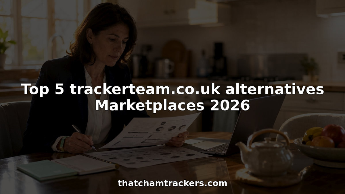 Woman analyzing vehicle tracker comparison documents