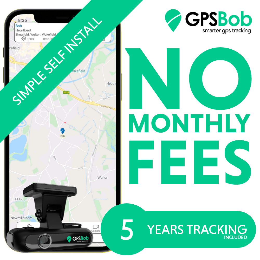 4G Dashcam with 5 Years Tracking - GPSBob
