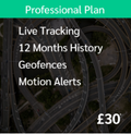 All GPS tracker devices include our Home Plan GPS tracking app and software free. You can upgrade to our Professional or Enterprise plans below.