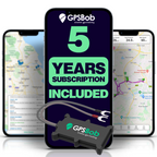 5 Year Two-wire GPS Vehicle Tracker - GPSBob