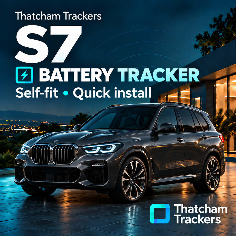 Thatcham S7 battery tracker — BMW X5, self-fit and quick install