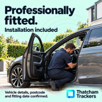 Installation included — Professionally fitted. — Vehicle details, postcode and fitting date confirmed.