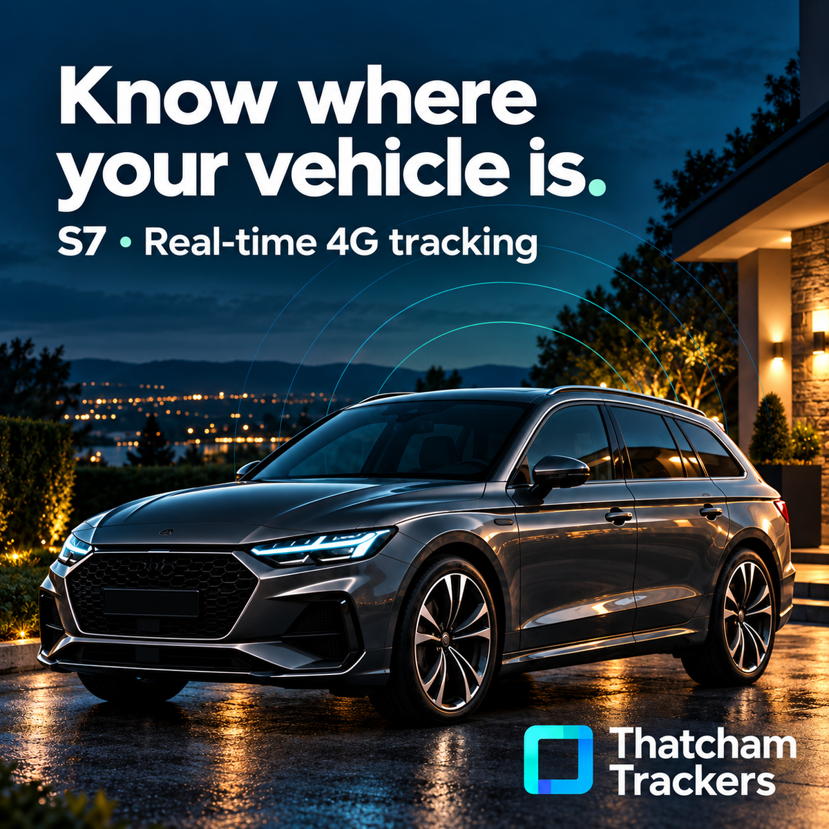 S7 • Real-time 4G tracking — Know where your vehicle is.