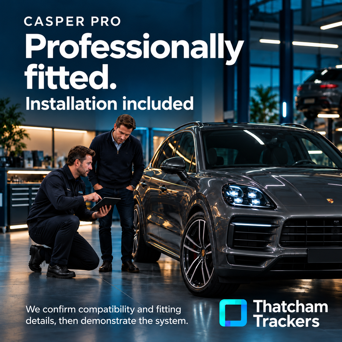 Casper Pro immobiliser — professional installation included